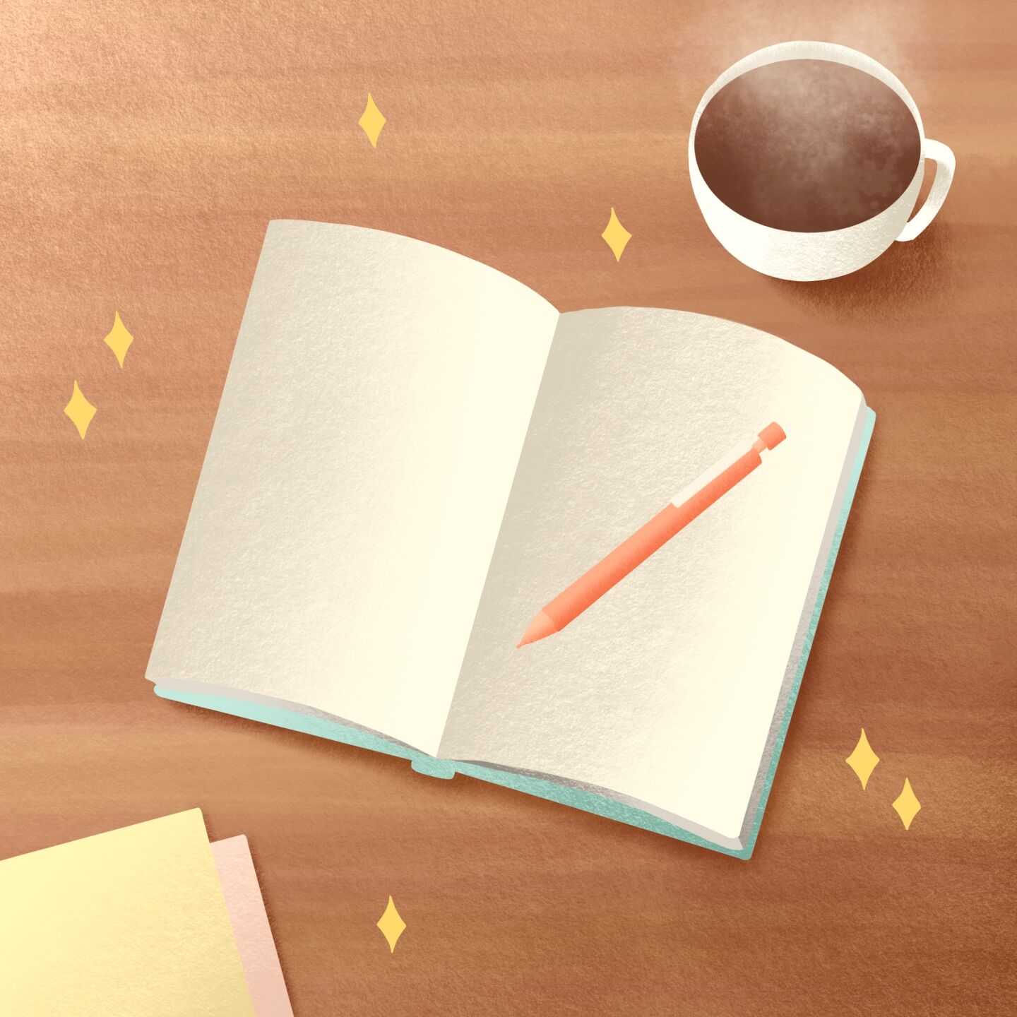 Journaling illustration